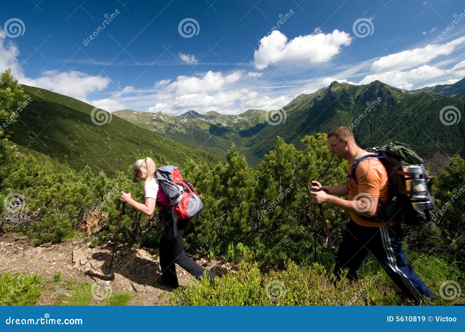 nordic walking in tatra mountains