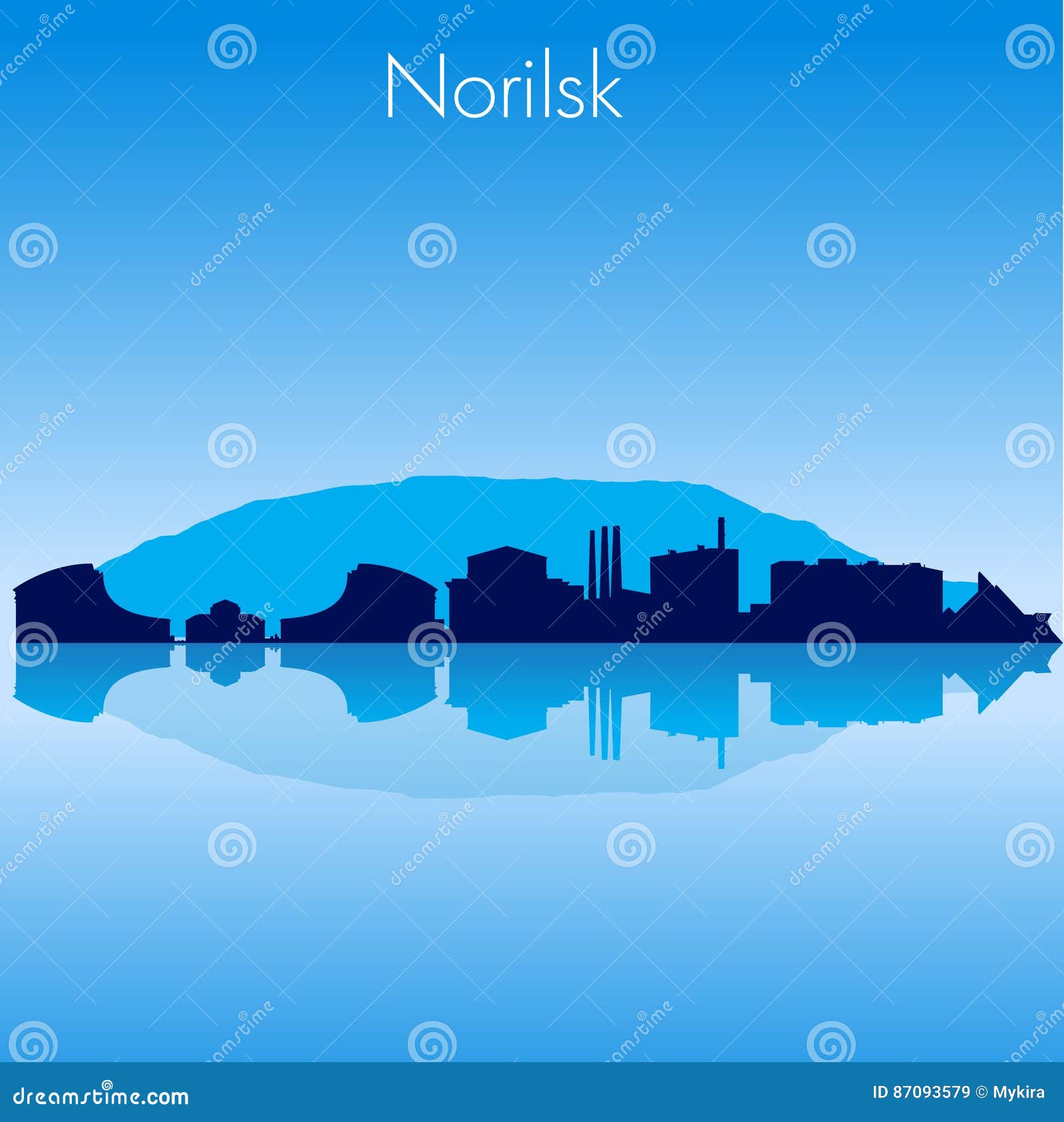 norilsk  skyline