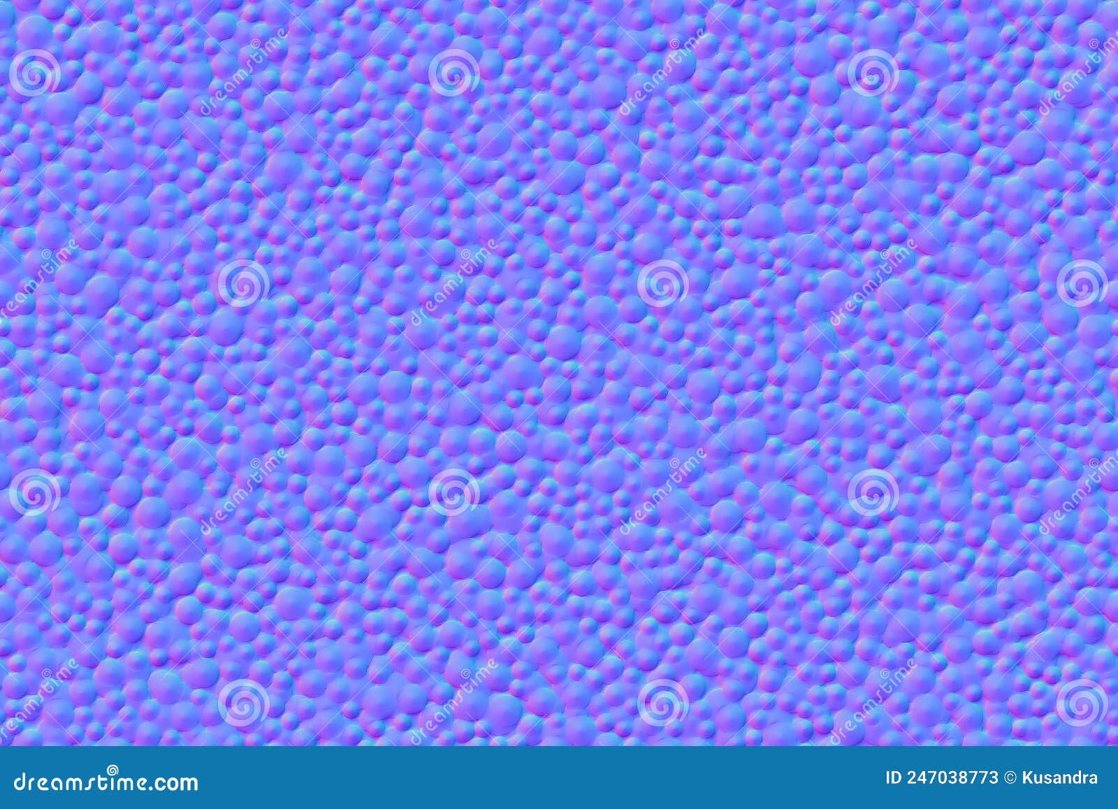 normal map seamless texture of styrofoam balls or bubbles