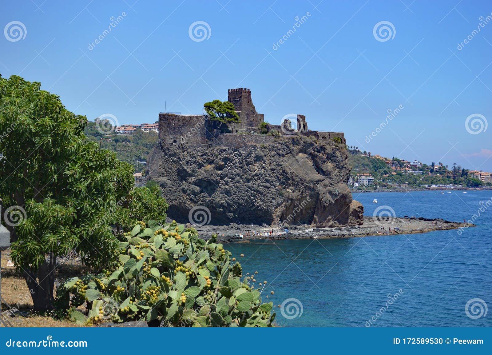 norman castle aci castello sicily