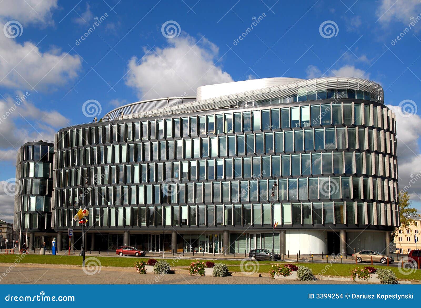 Norman Foster building in Warsaw