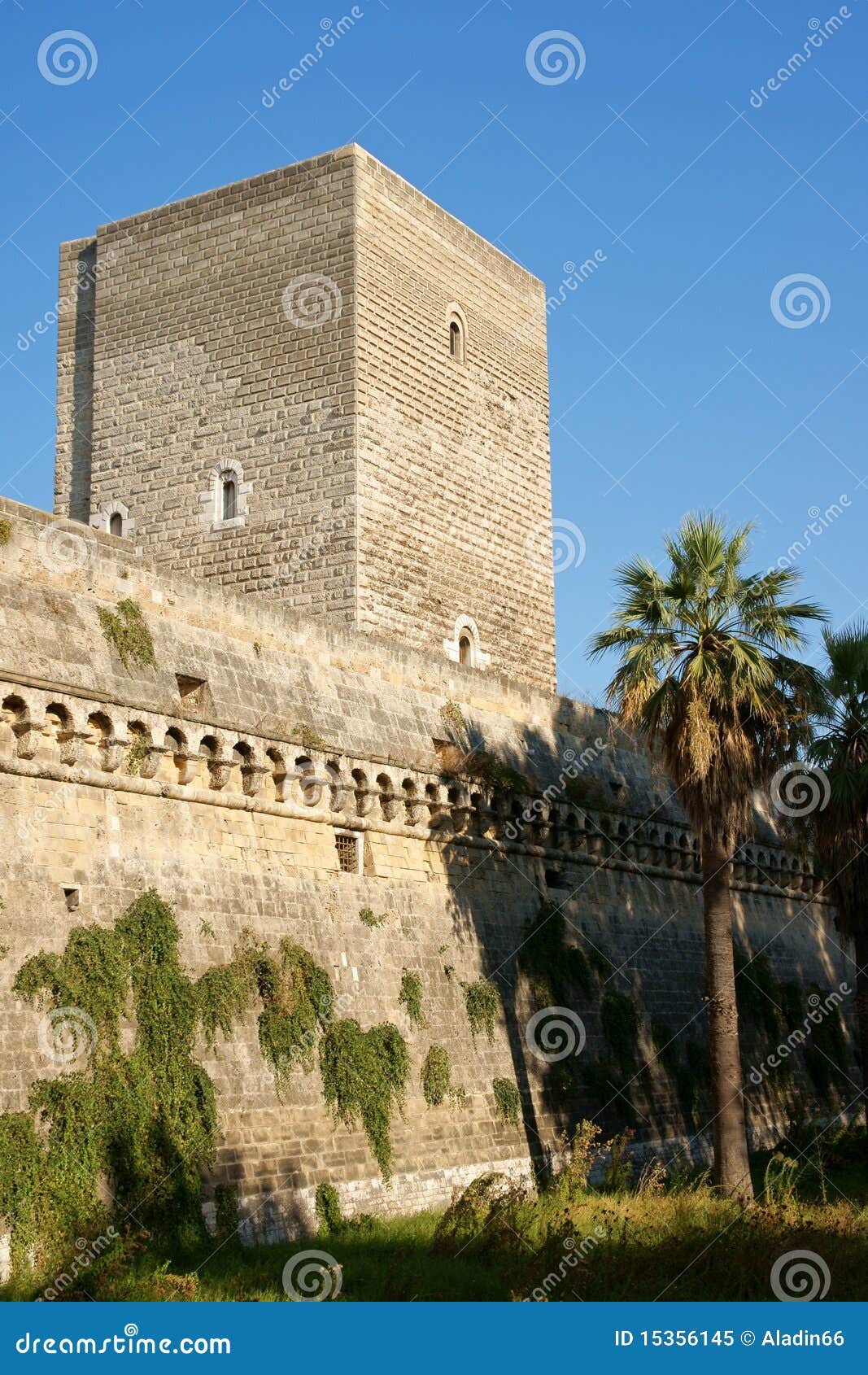 norman-swabian castle of bari, apulia