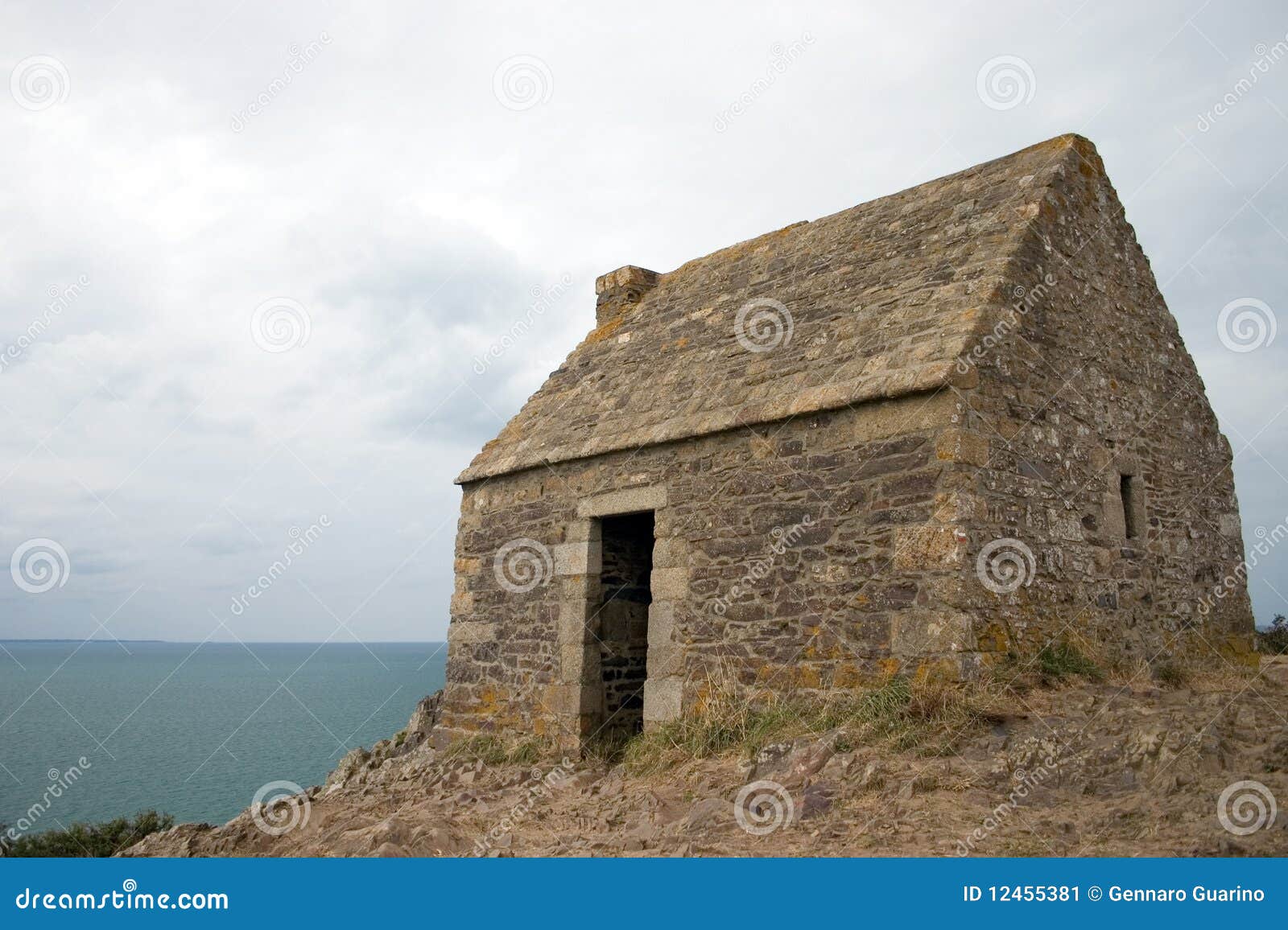 normandie-an old home on the coastline