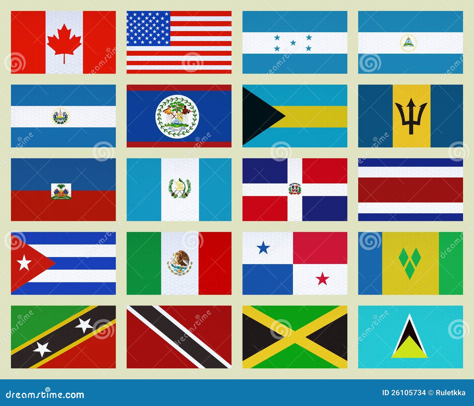 North America Countries Stock Illustration Illustration Of Country