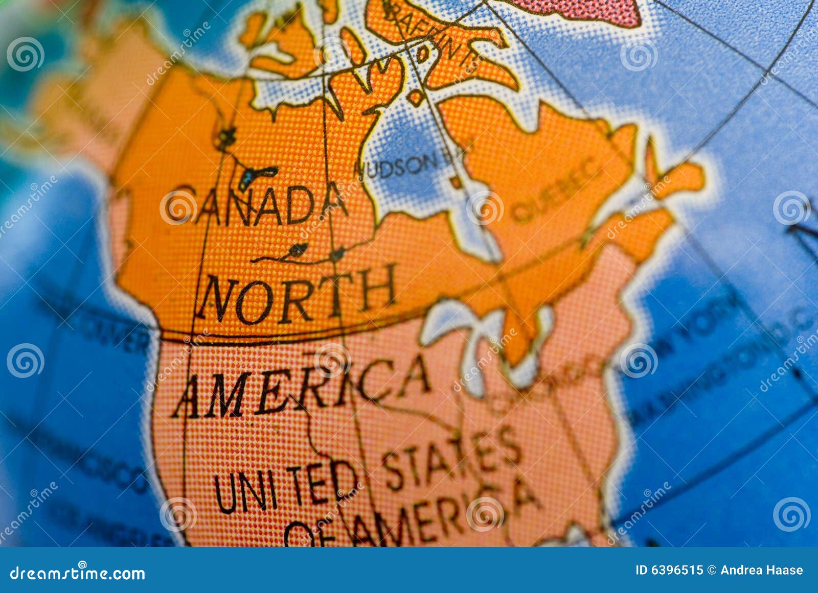 north amerika and canada