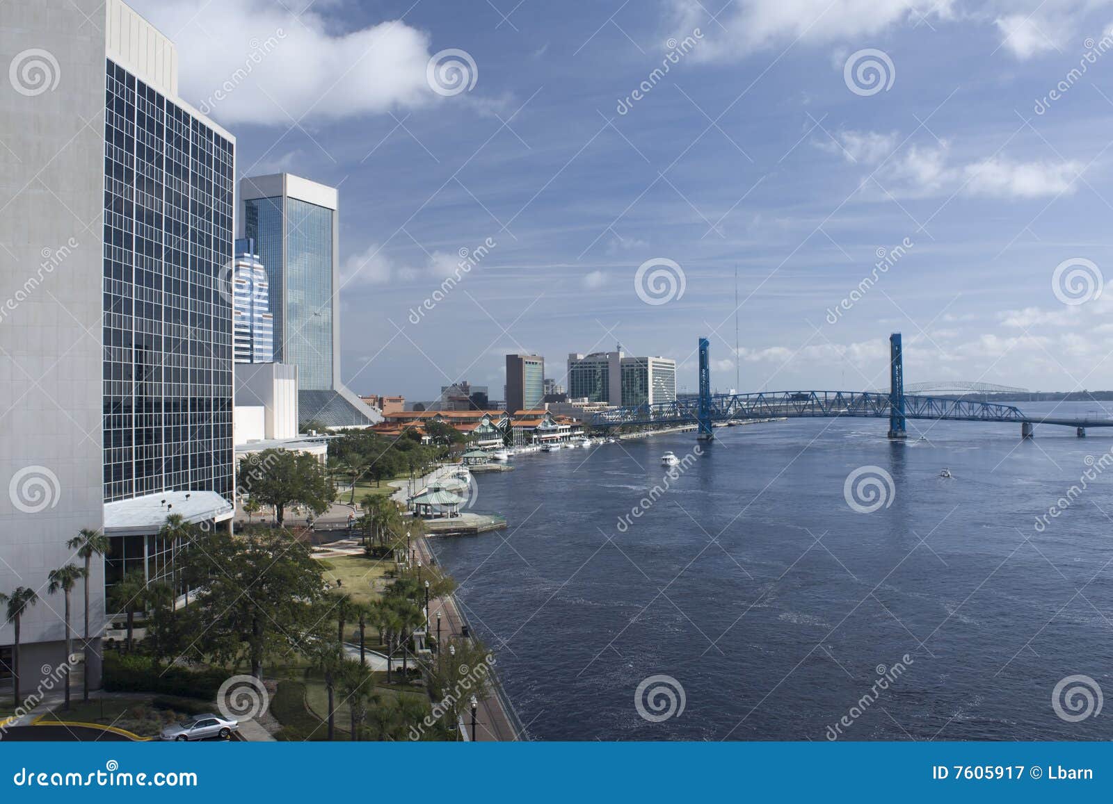 North Bank Jacksonville Florida Stock Image Image of downtown