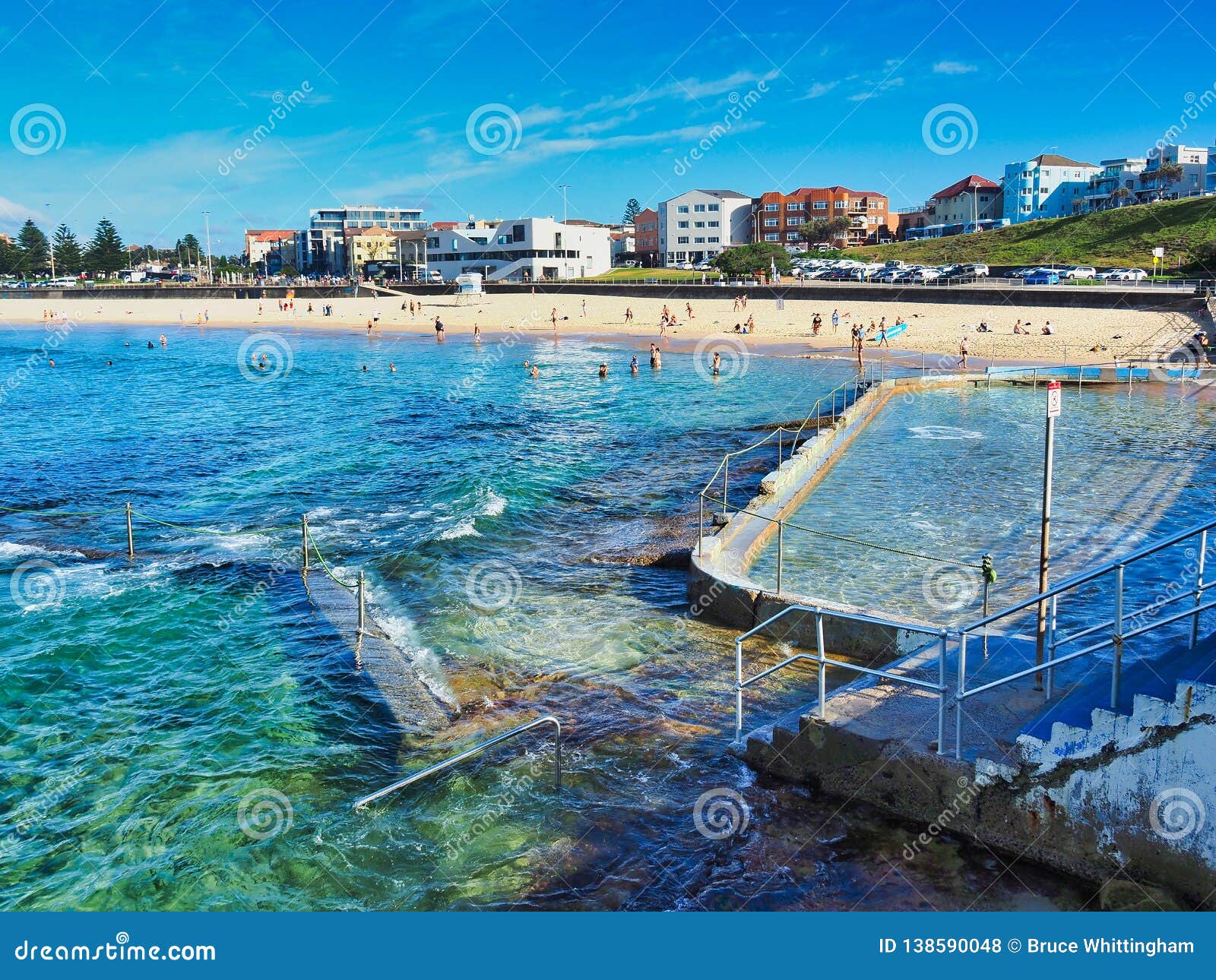 North Bondi Beach Ocean Pools, Sydney, Australia Editorial Image ...