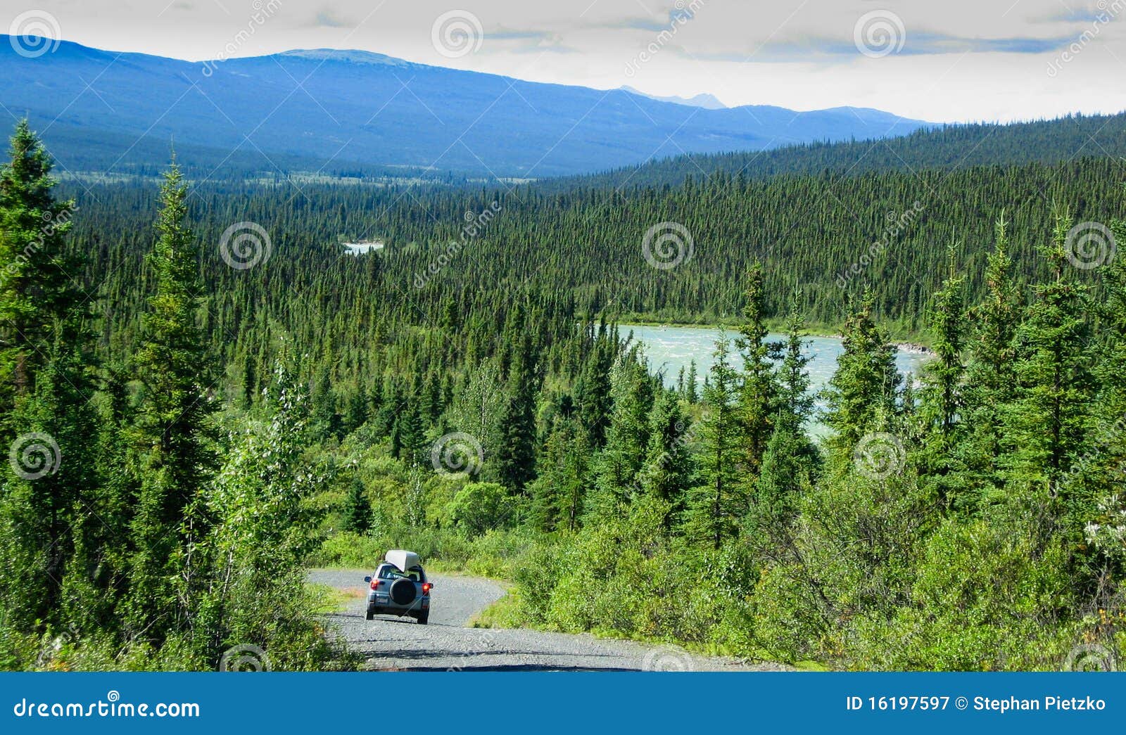north canol road, yukon territory, canada