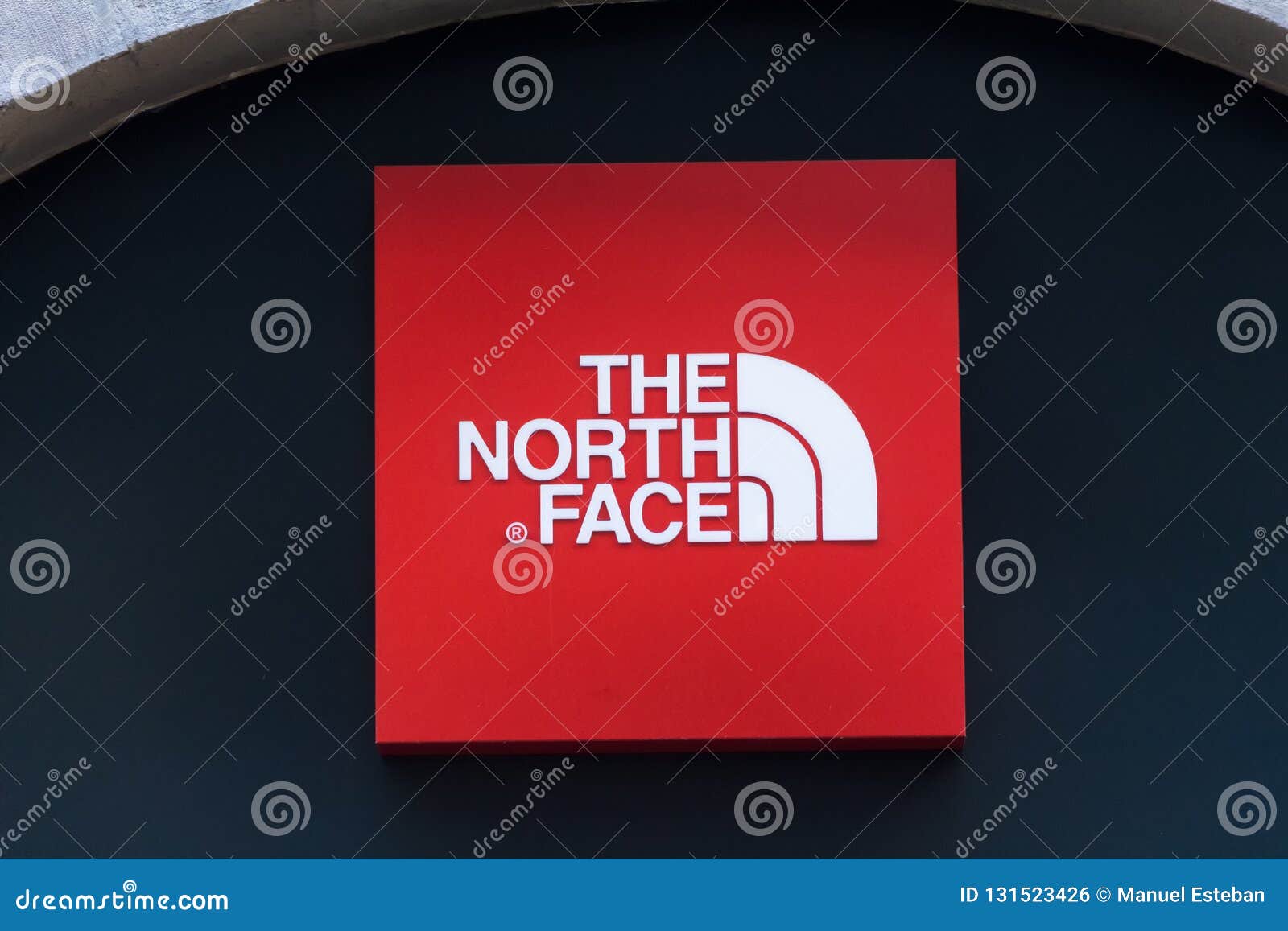 The North Face Logo on the North Face`s Shop Editorial Photo - Image of ...