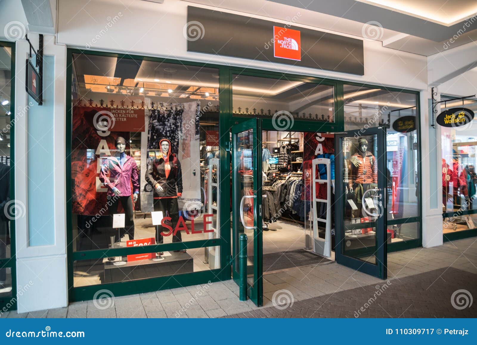 North Face Store In Parndorf, Austria 