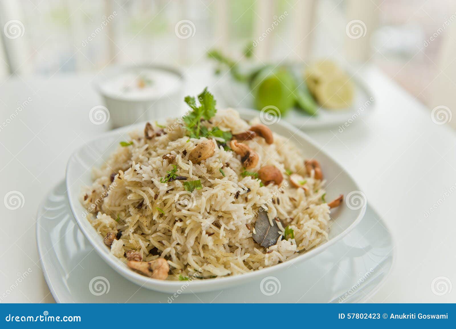 North Indian Rice Dish stock image. Image of cumin, spice 57802423