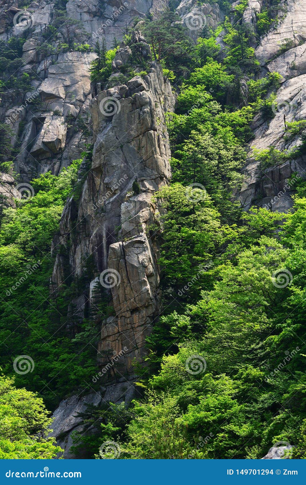 North Korea. Diamond Mountains. Mt.Kumgang Stock Photo - Image of ...