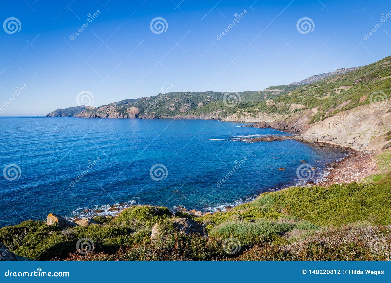 North Coast Sardinia Italy Stock Photo - Image of paradise, 140220812