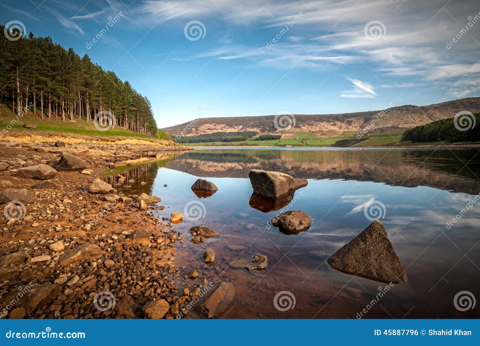 North West England Landscape Stock Photo - Image of park, district ...