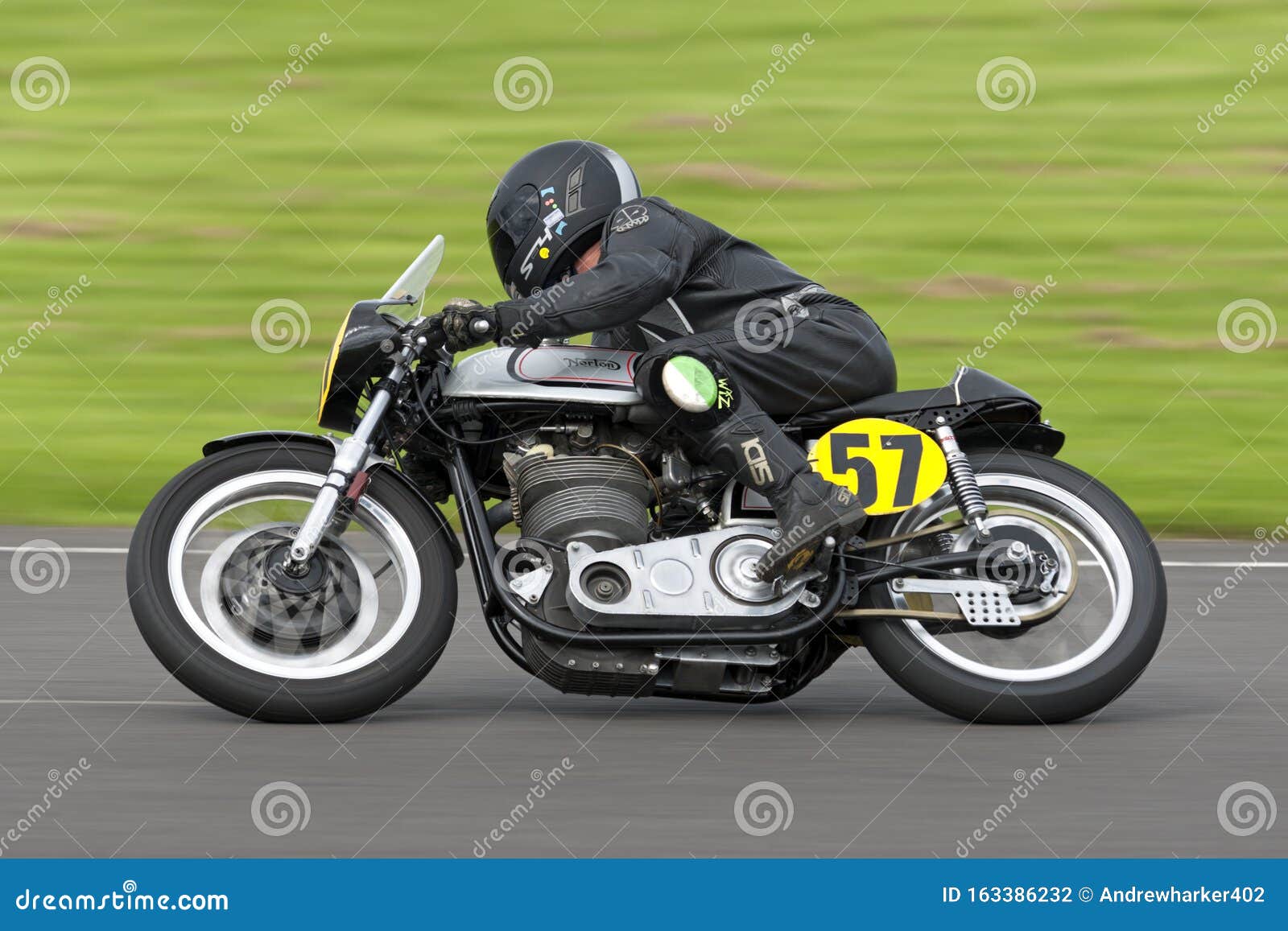 1962 Norton Manx 499cc Motorcycle Editorial Photography Image of