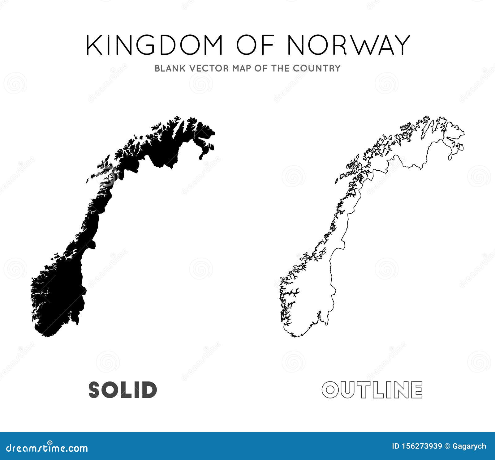 Norway map. stock vector. Illustration of citizen, norwegian - 156273939