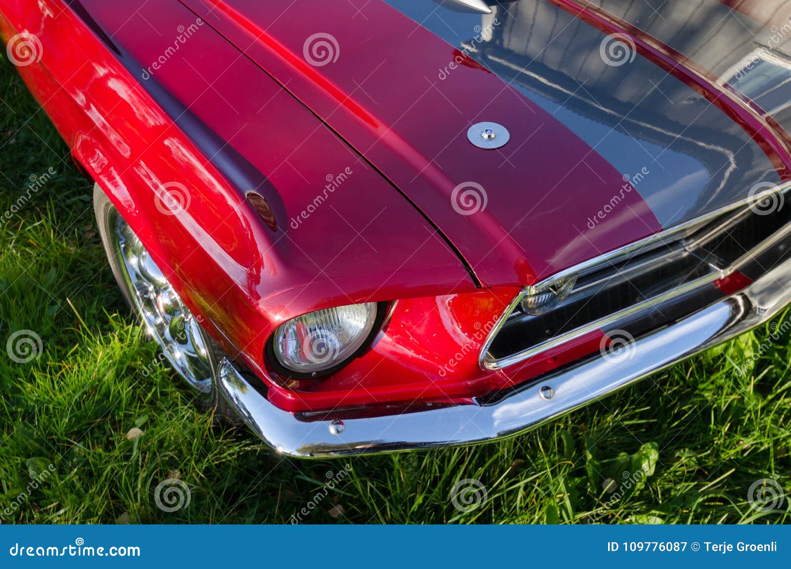 Mustang Veteran Vintage Sports Car Editorial Photography - Image of ...