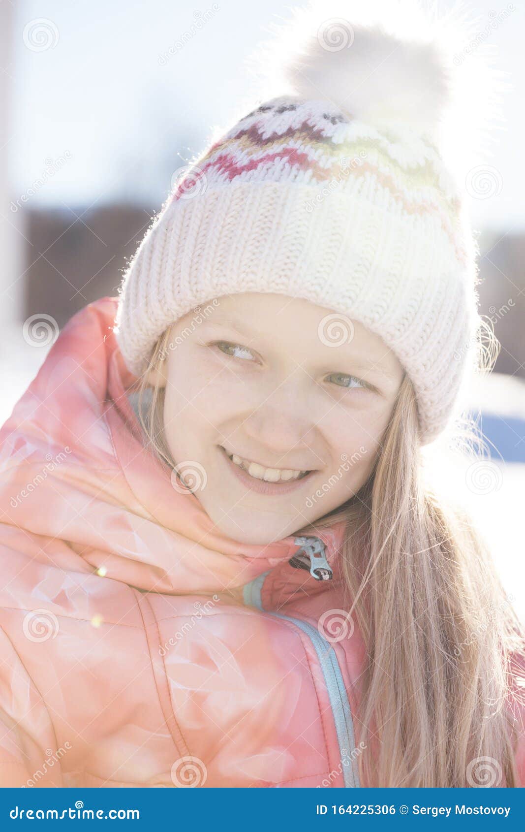 Norwegian girl smiling stock photo. Image of person - 164225306