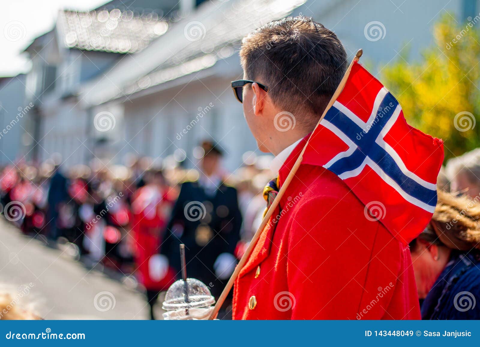 Norwegian Independence Day 17 May Norway Norge Norsk Flag Celebration ...