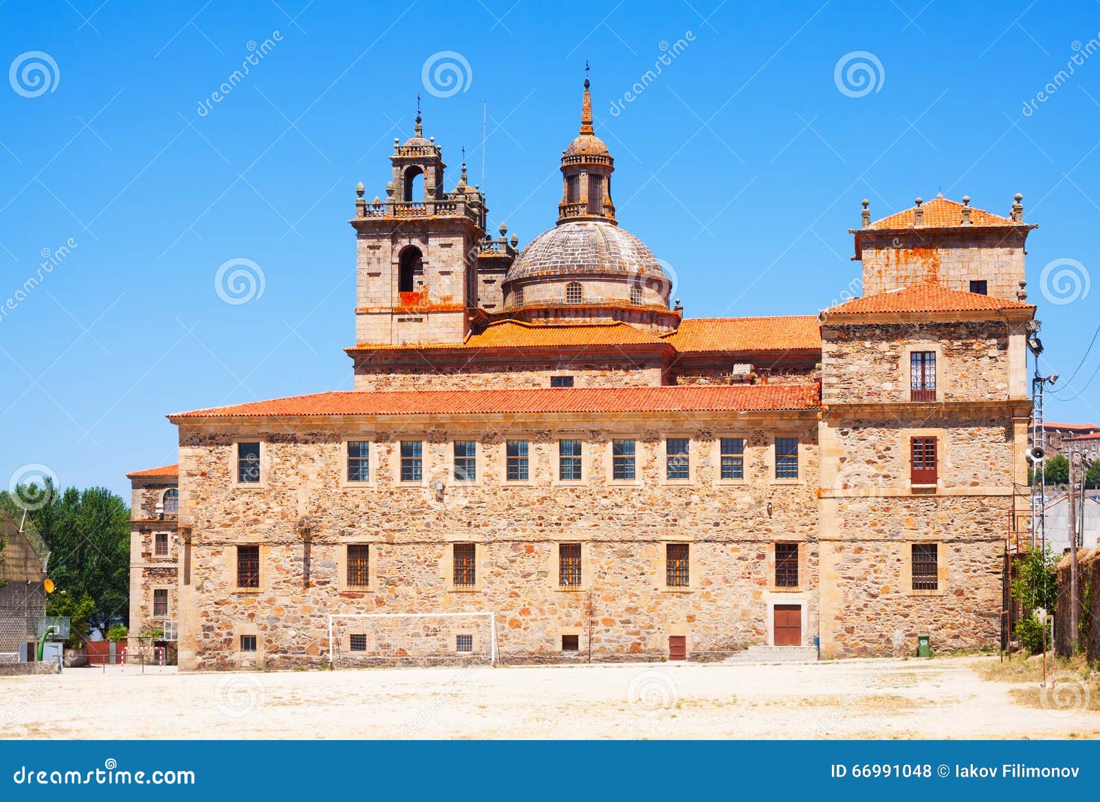 nosa senora da antiga school. monforte de lemos, galicia