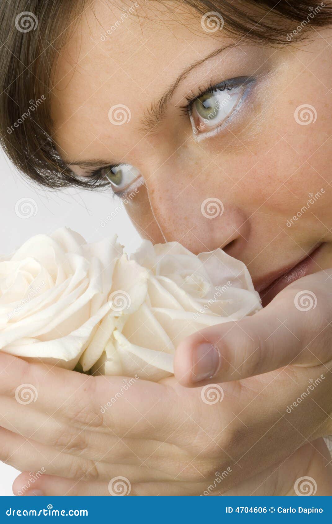 The nose and roses stock photo. Image of harmony, fresh 4704606
