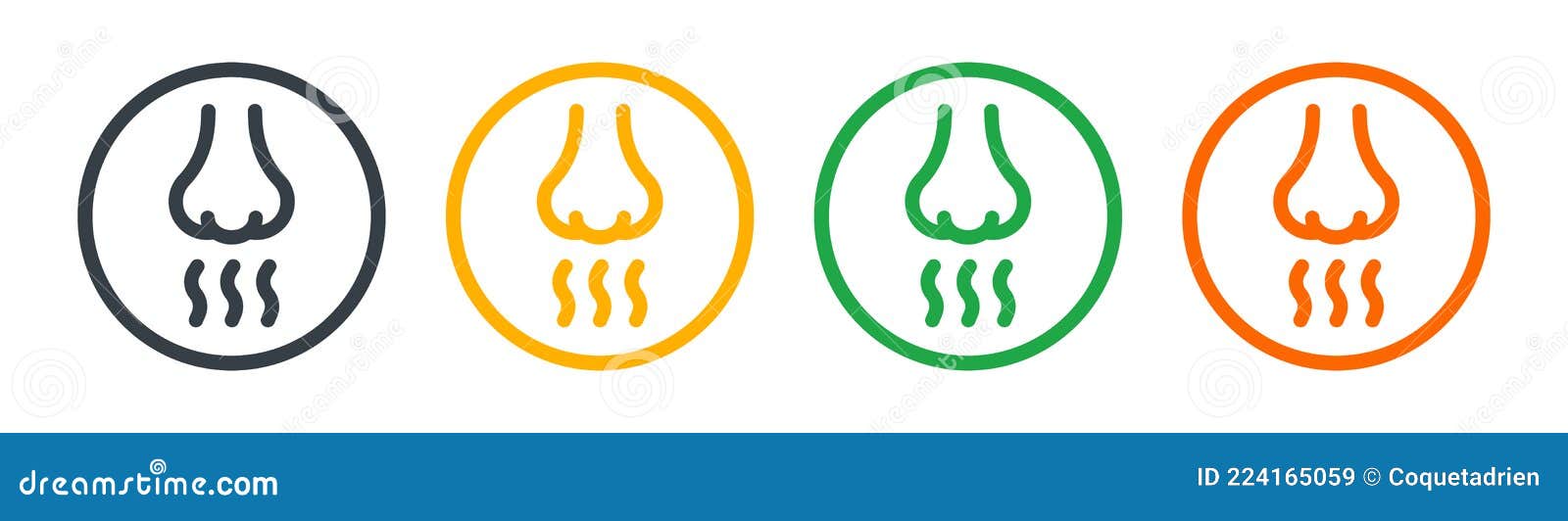nose smell icons smell icon.