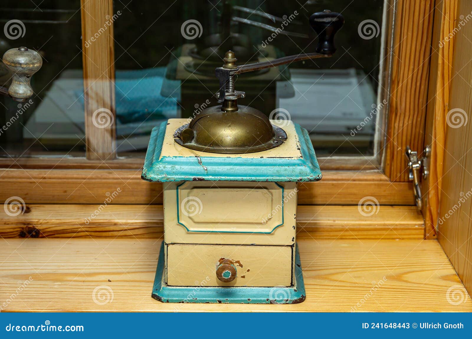 nostalgic old hand mill