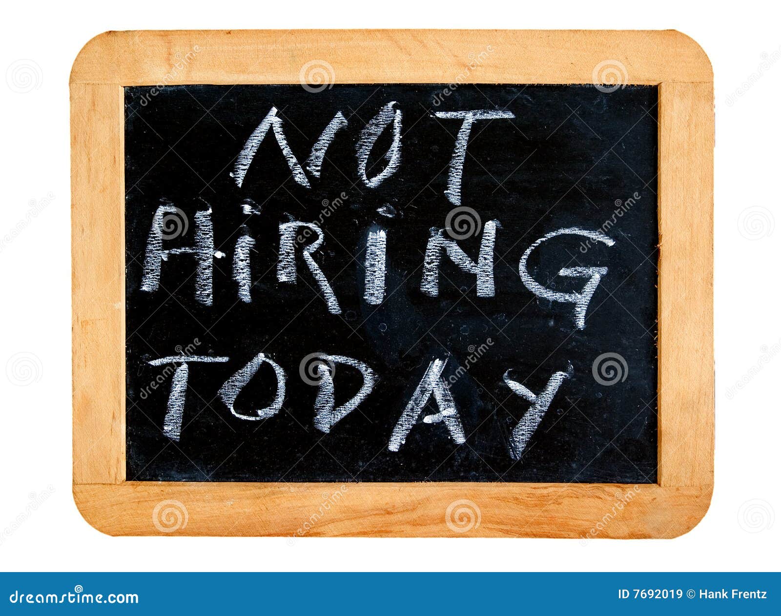 Not Hiring Today stock image. Image of copy, sign, ancient 7692019