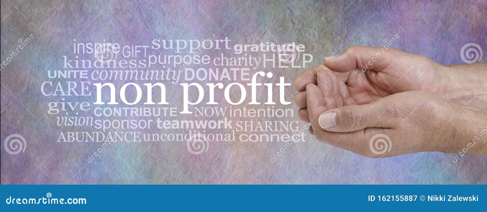 not for profit word cloud