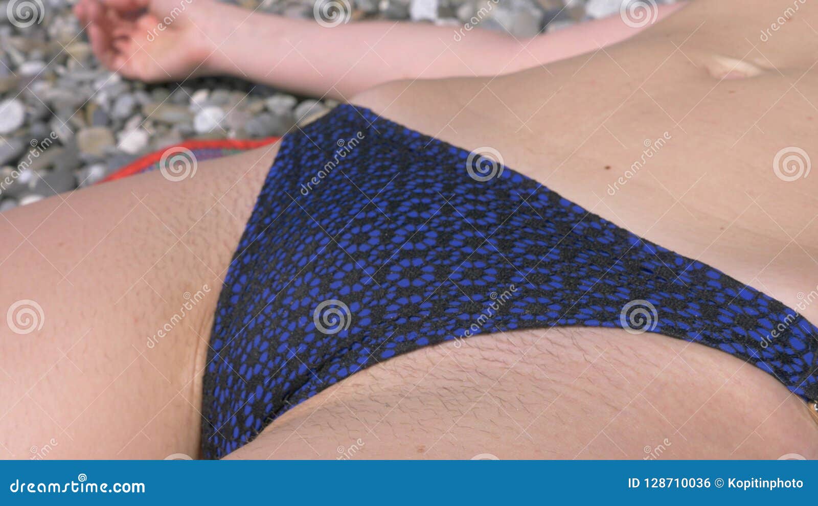 Not Shaved Pubic Hair on the Thighs of Women, Natural Beauty. Girl with  Unshaven Legs and a Bikini Area in a Swimsuit on Stock Photo - Image of  depilation, girl: 128710036