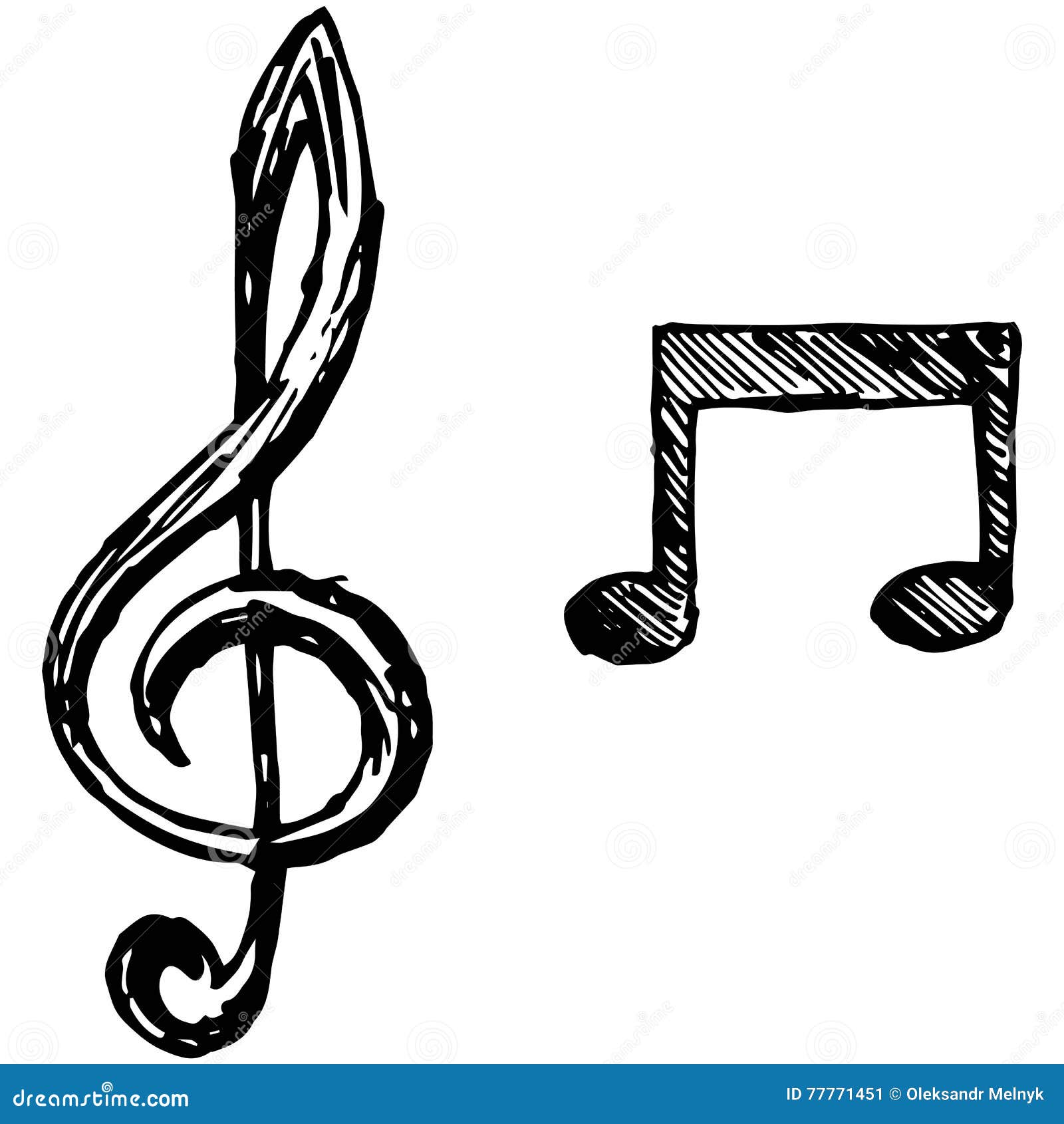 Vetores de Notas De Marcar A Notação Musical Ilustração Vetorial e mais  imagens de Nota Musical - iStock