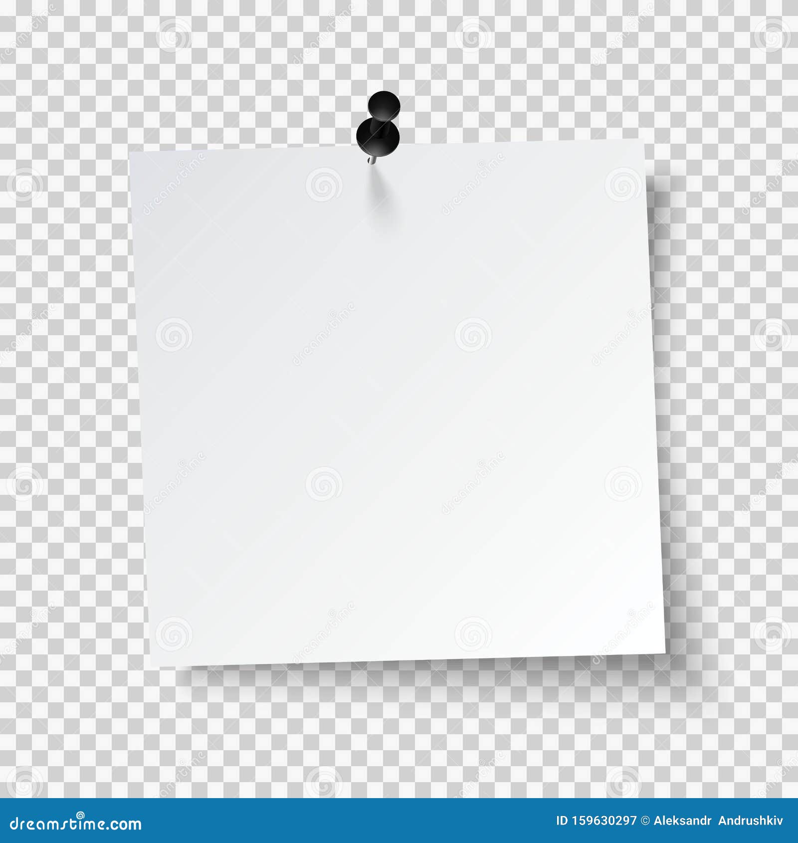 Note paper stock vector. Illustration of copy, label - 159630297
