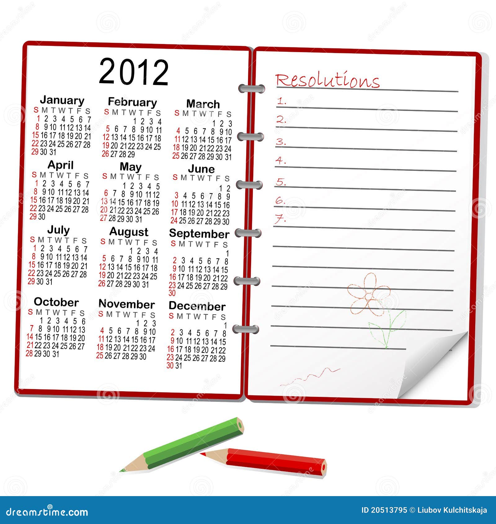 Calendar And Notebook Lotte Marianne Calendar And Notebook Lotte Marianne