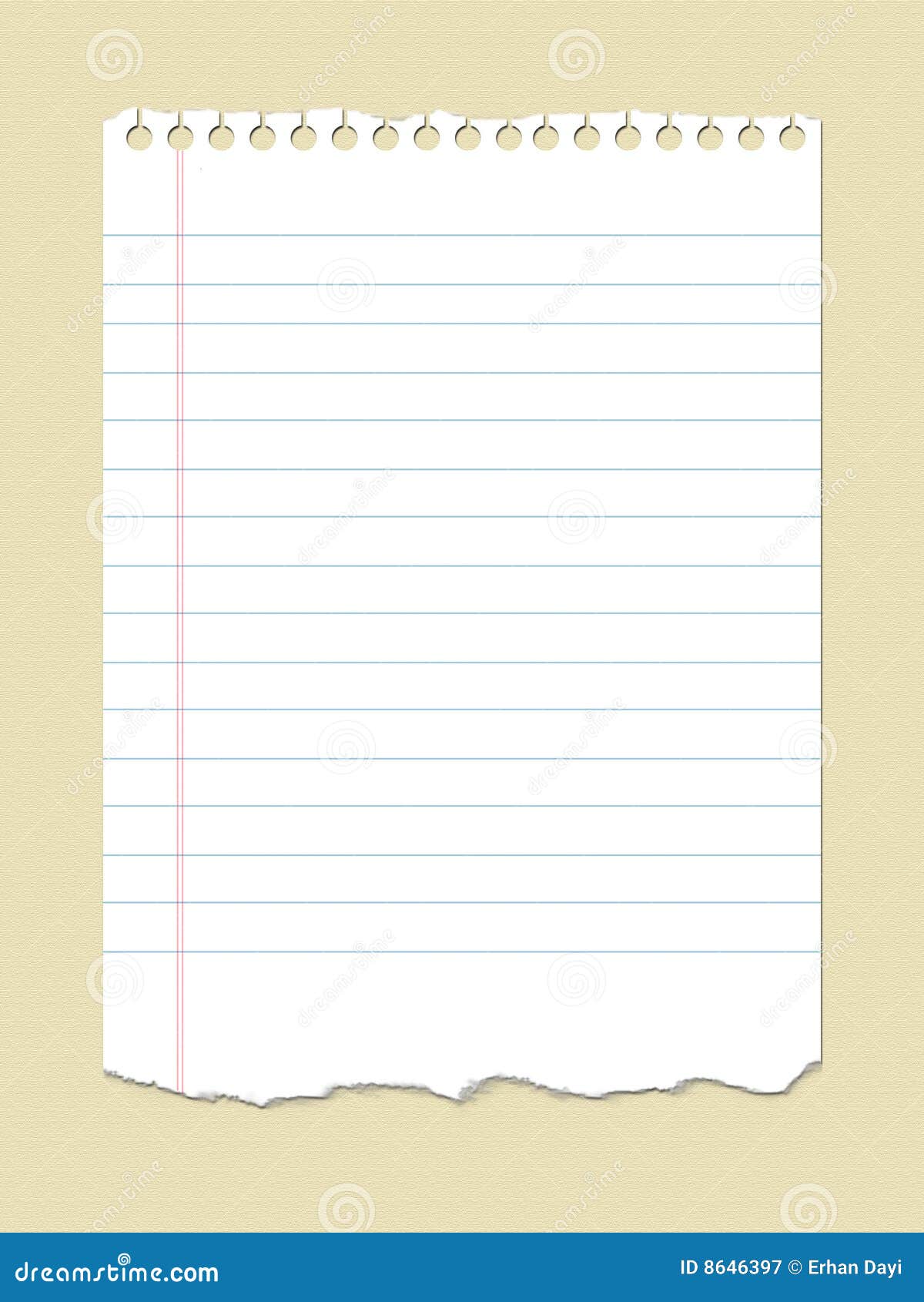 notebook paper