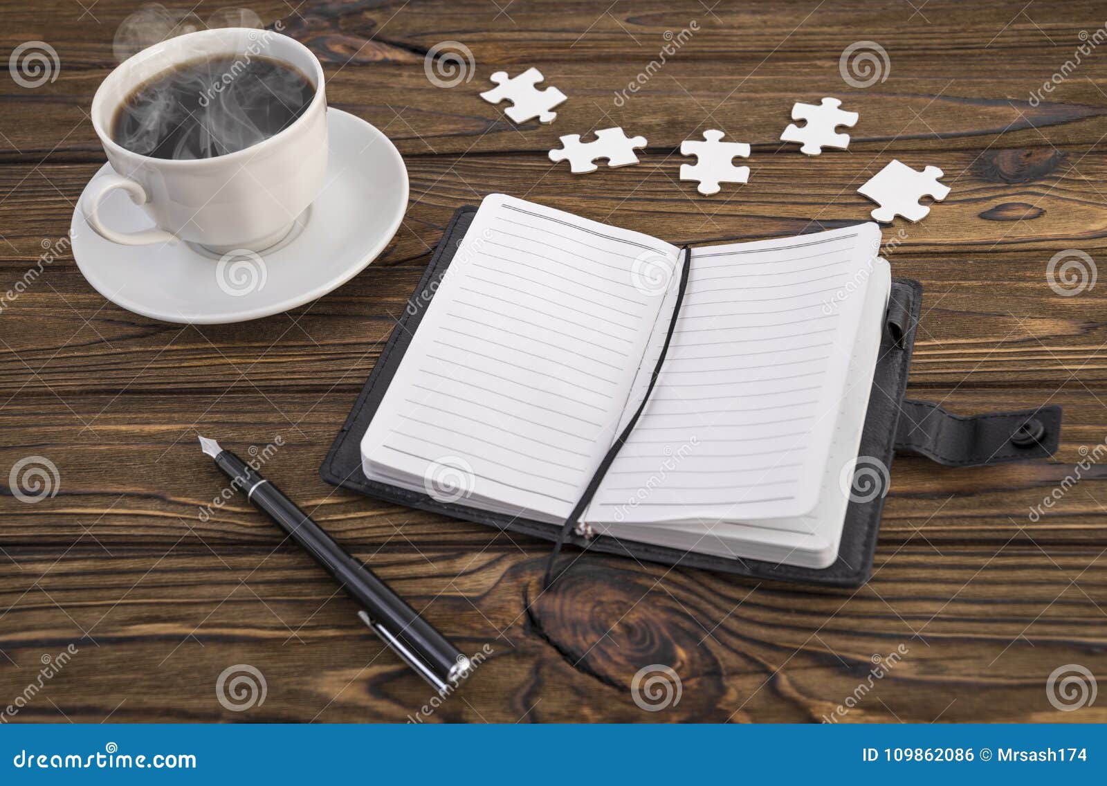 wooden coffee cup puzzle