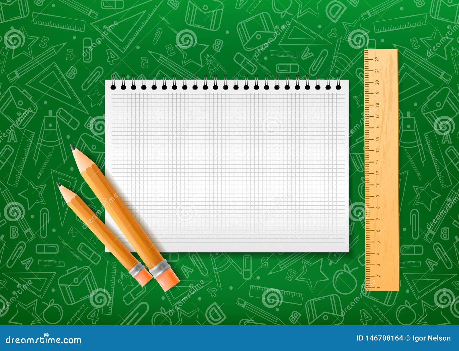 Nếu bạn đang tìm kiếm sổ tay phù hợp cho việc học hoặc làm việc, thì sổ tay với bút chì và bút viết trình bày theo phong cách hiện thực trên nền xanh là lựa chọn hoàn hảo. Hình ảnh chi tiết và chất lượng sẽ giúp bạn hiểu rõ hơn về sổ tay này. Màu xanh của nền cũng khiến bạn cảm thấy thư giãn và tập trung hơn khi làm việc. 