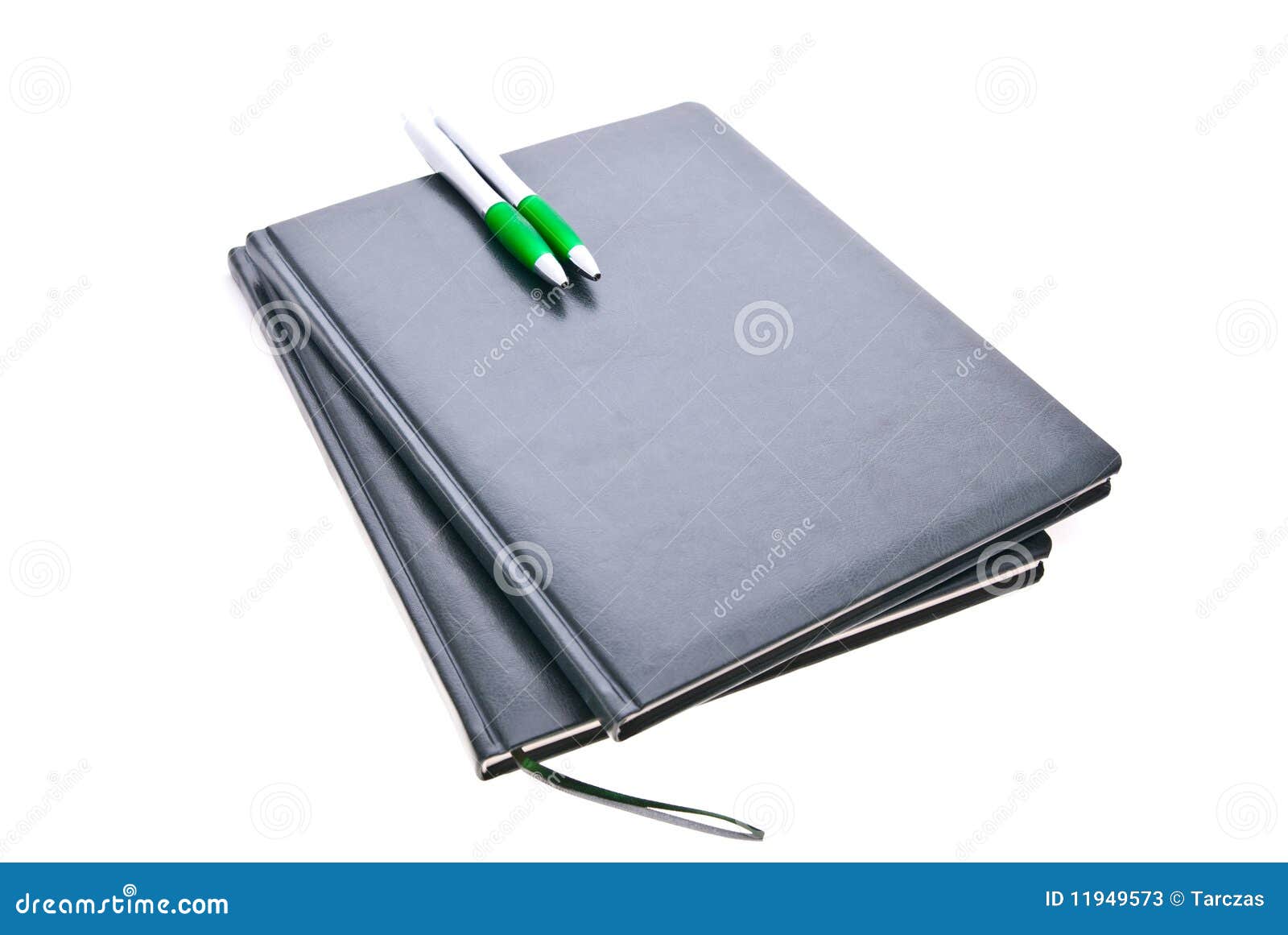 Notebooks and pens stock image. Image of object, note 11949573