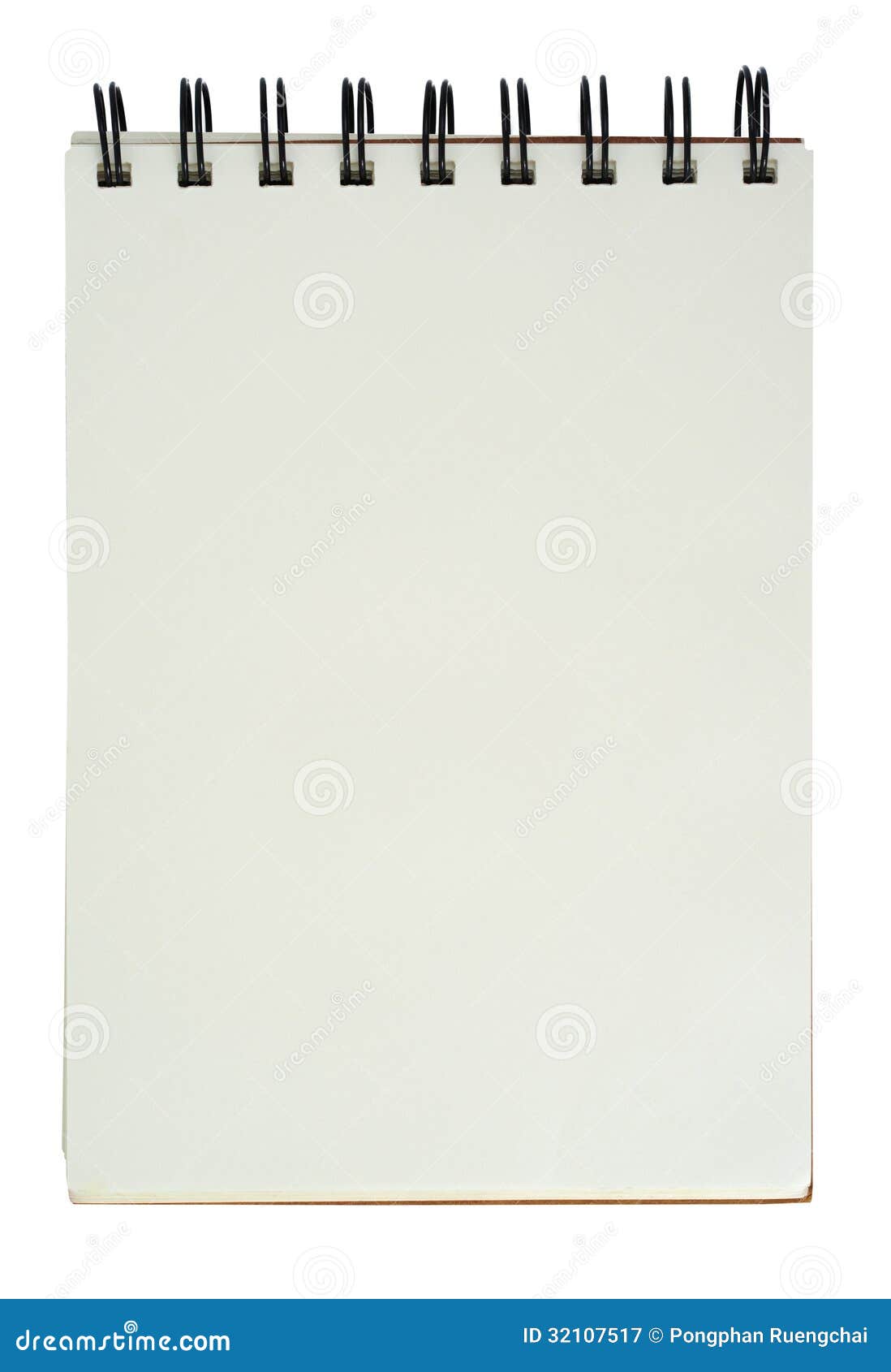 Notepad stock image. Image of wire, isolated, background 32107517