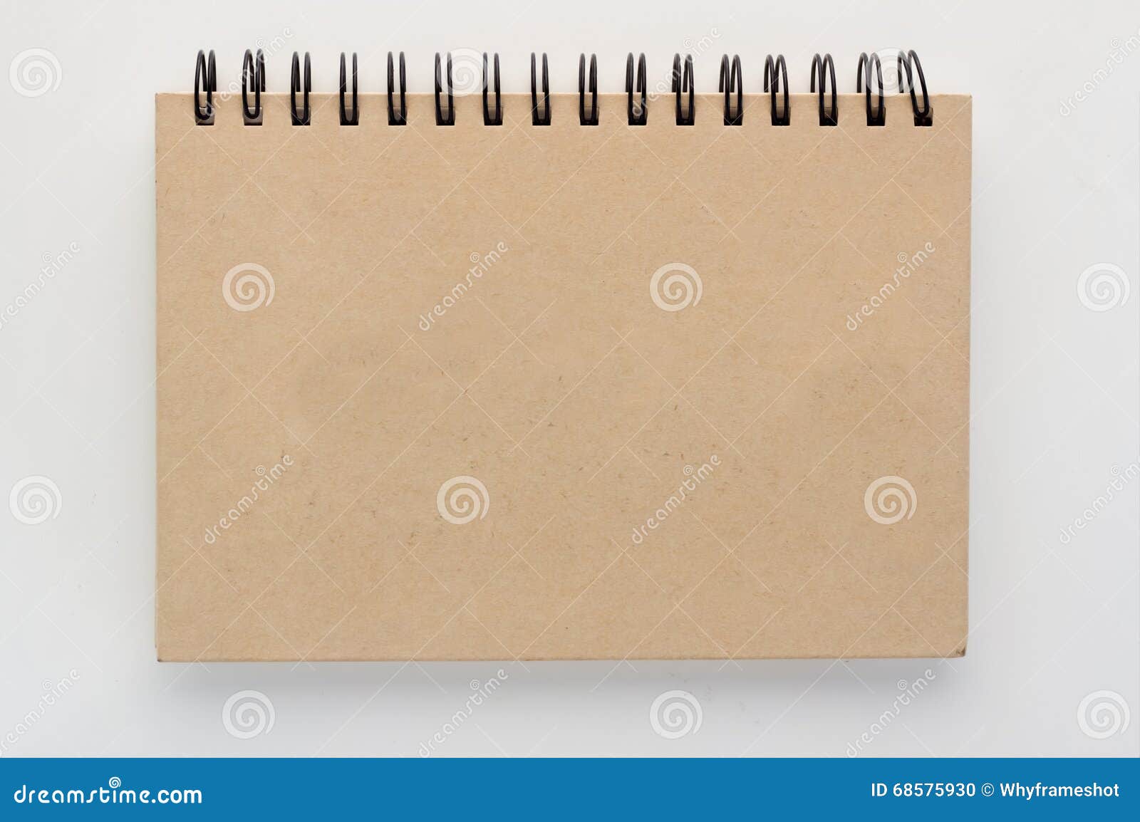 Notepad on White Background Stock Photo Image of silver, graph 68575930