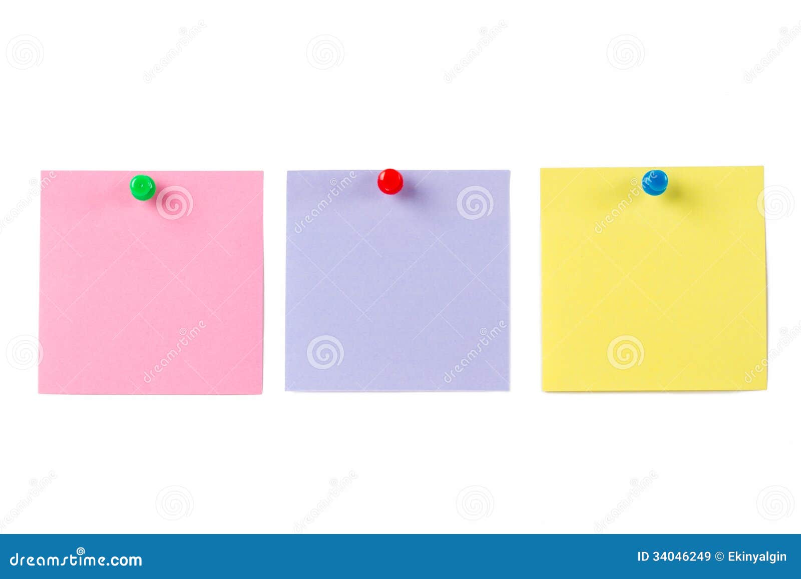 Notes De Post-it Colorées Multi Image stock - Image du mémoire, support:  34046249