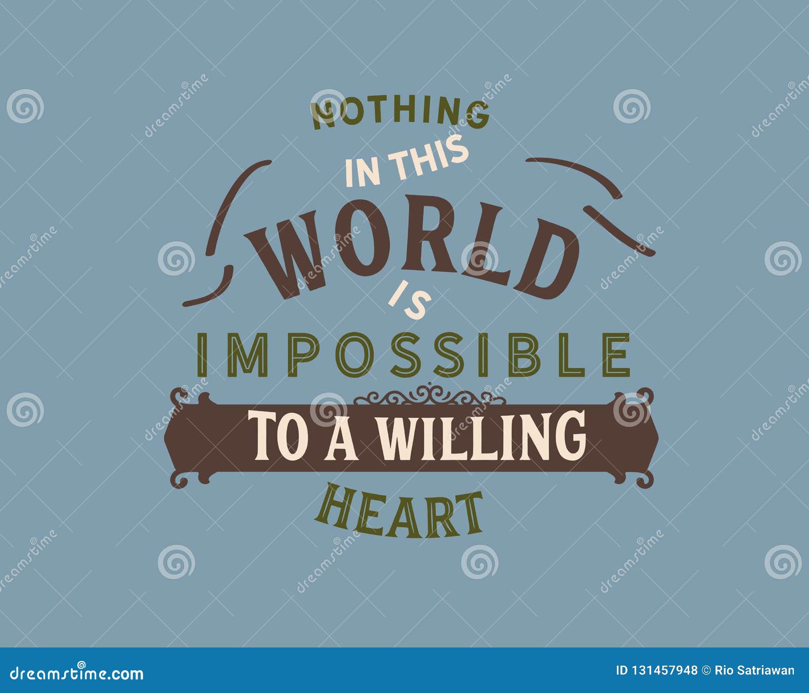 story on nothing is impossible to a willing heart