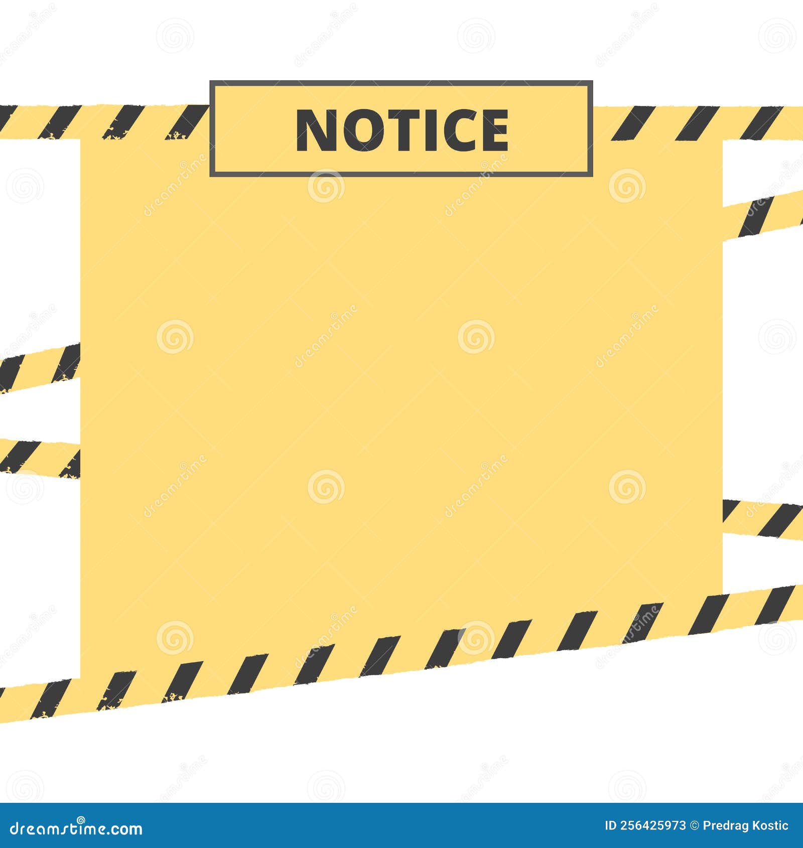 Notice board stock illustration. Illustration of logo 256425973