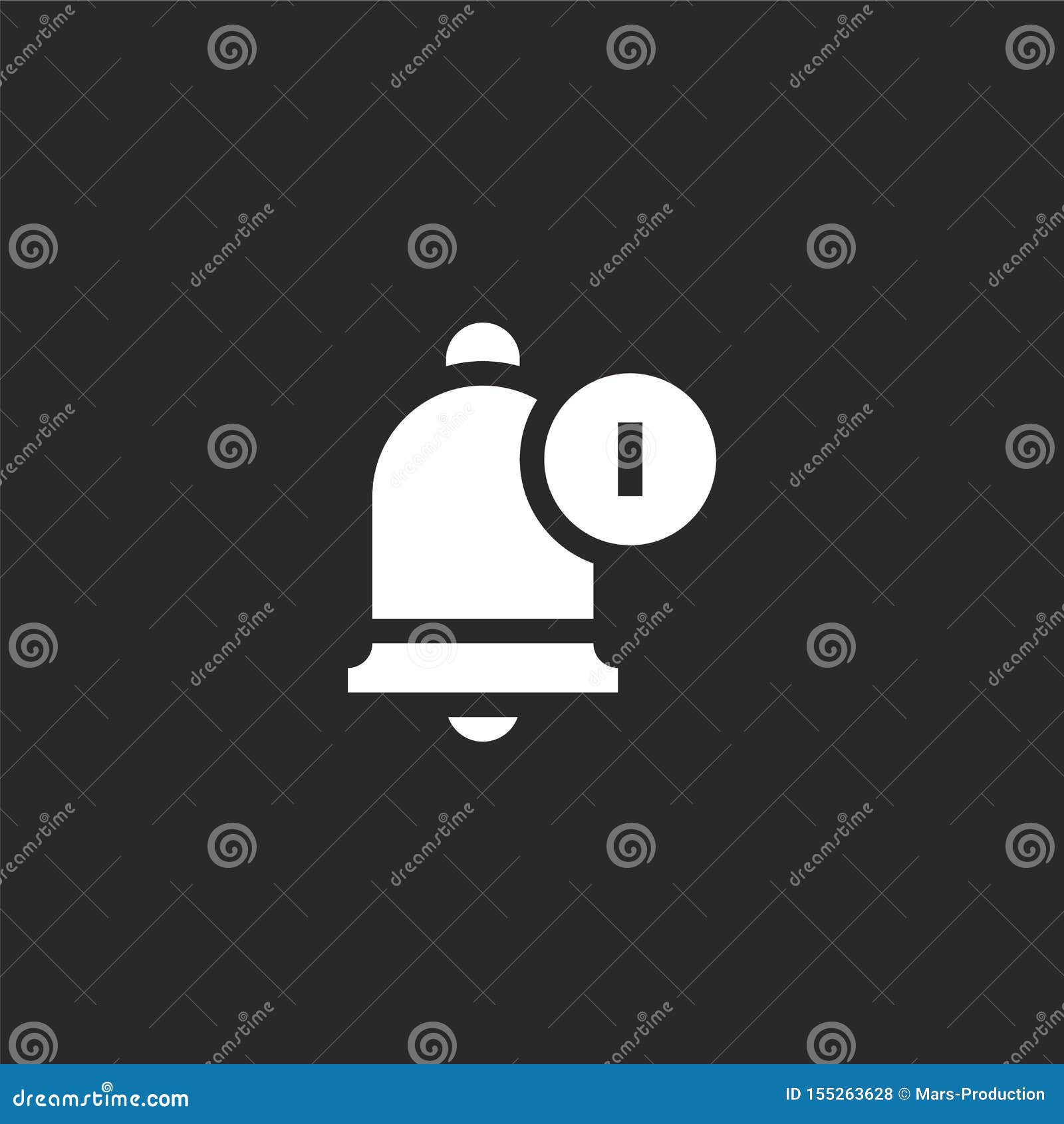 Notification Icon Filled Notification Icon For Website Design And