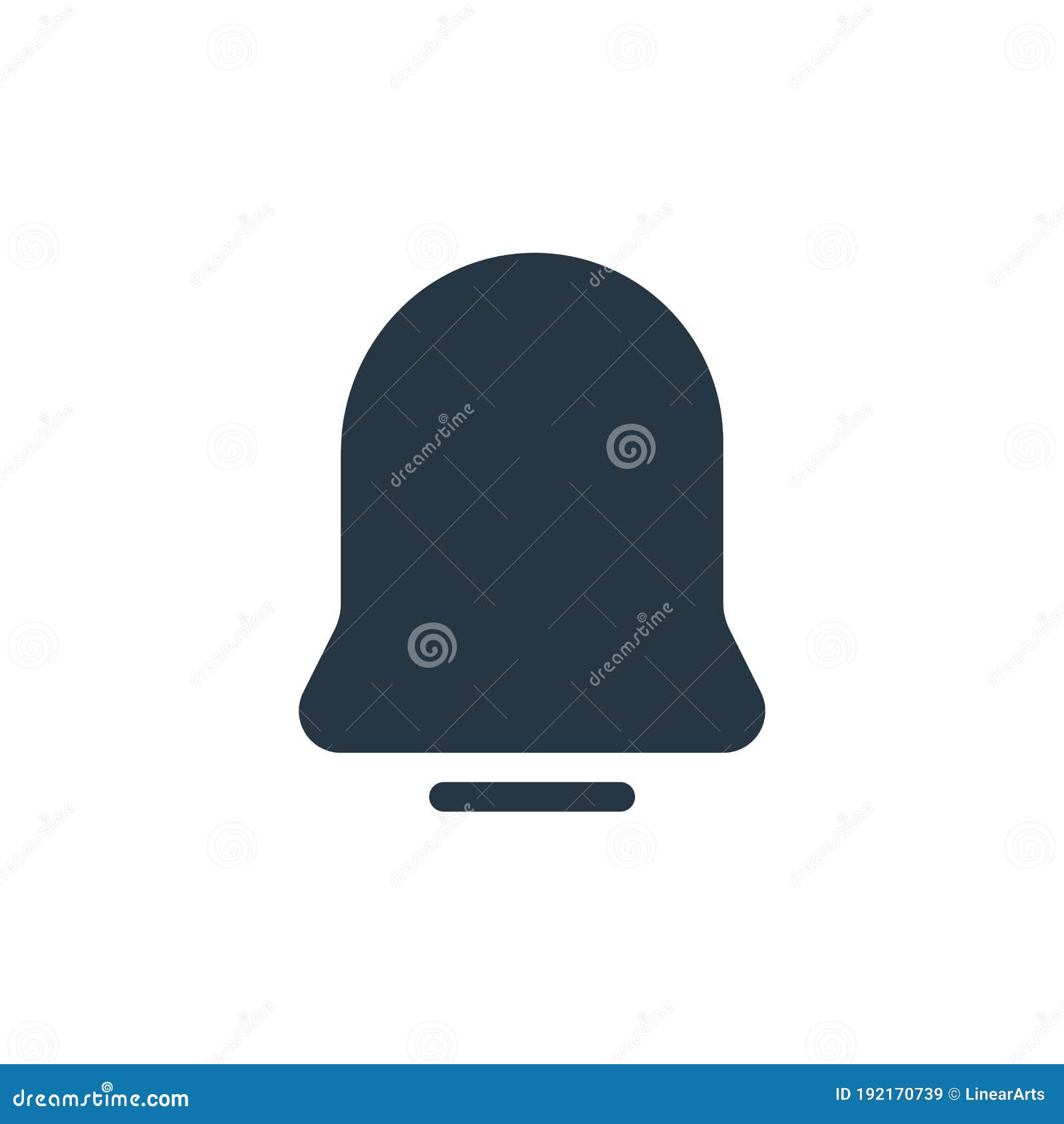 notification icon  from sosmed concept. thin line  of notification editable stroke. notification linear sign for
