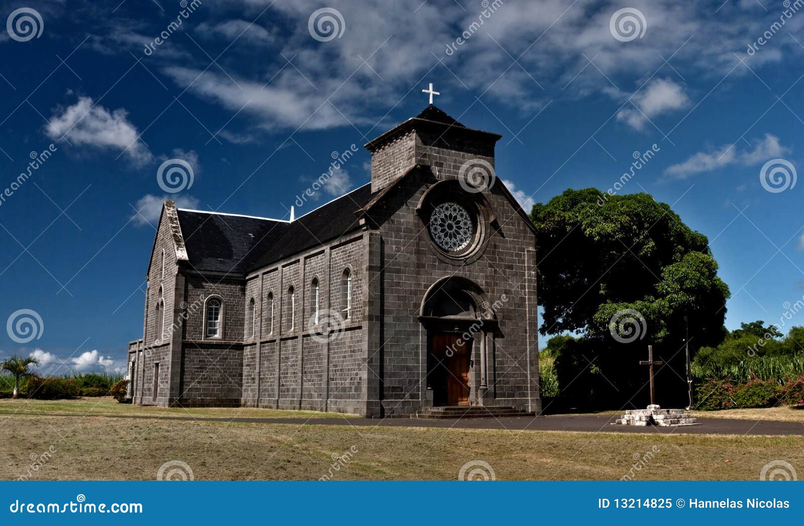 Notre Dame De La Salette Mauritius Royalty Free Stock Photo Image