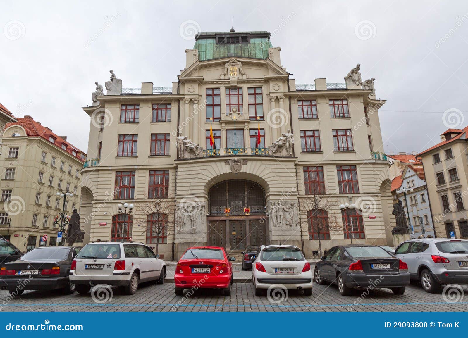 Nova Radnice New City Hall in Prague Editorial Image Image of urban, life 29093800