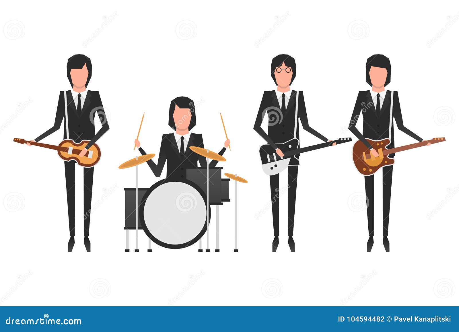 Rimpelingen Ondoorzichtig officieel The Beatles band topics editorial photography. Illustration of paul -  104594482