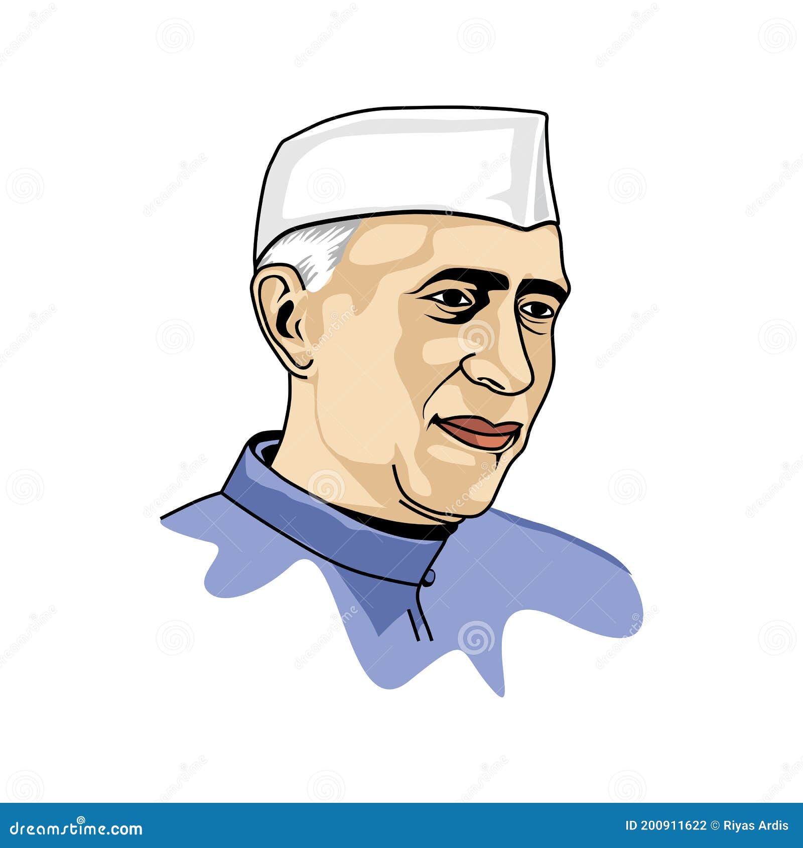 Pandit Jawaharlal Nehru Drawing | Paint For Kidz - YouTube