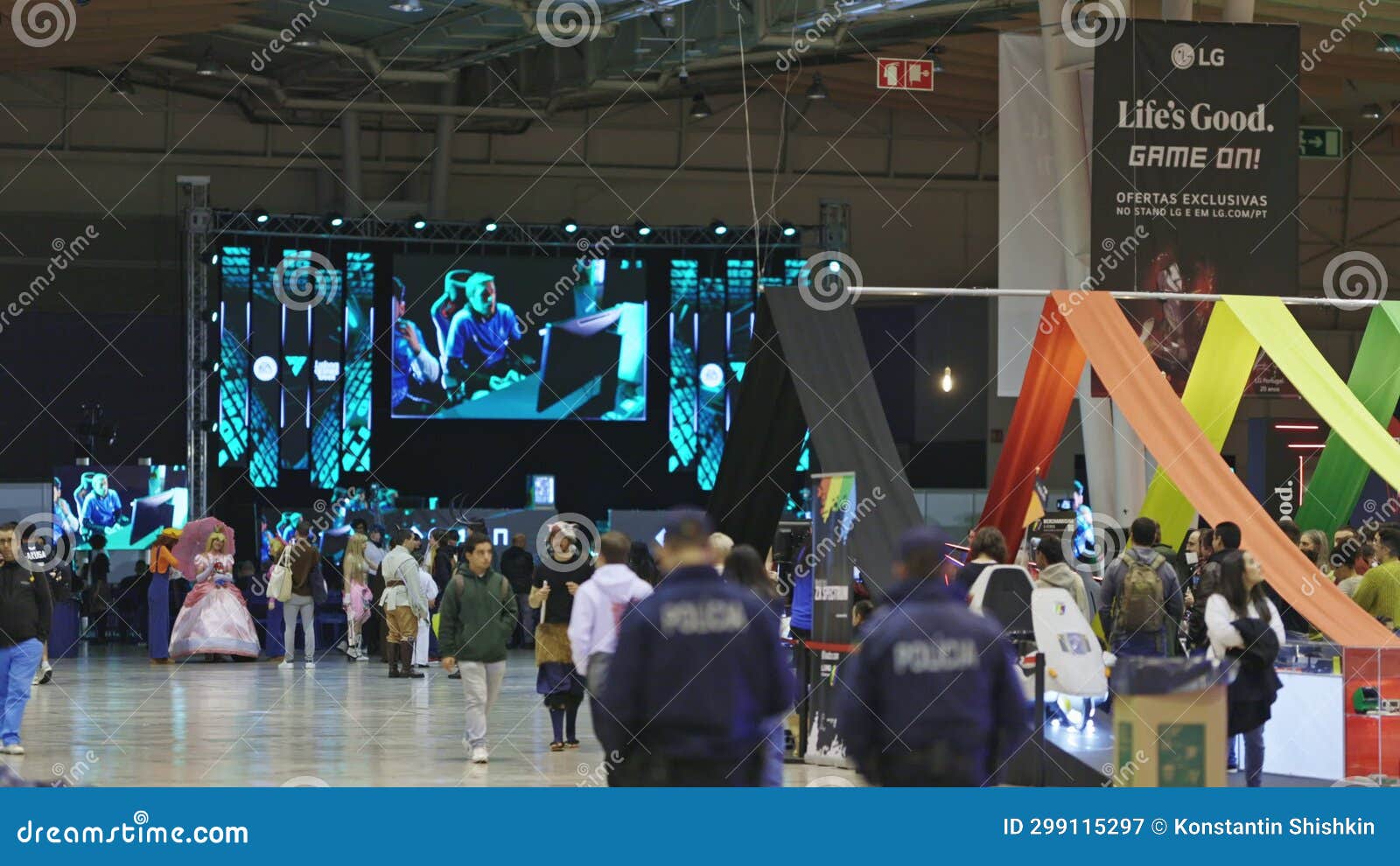 26 November 2023, Lisbon, Portugal - Game Week - Crowd of People