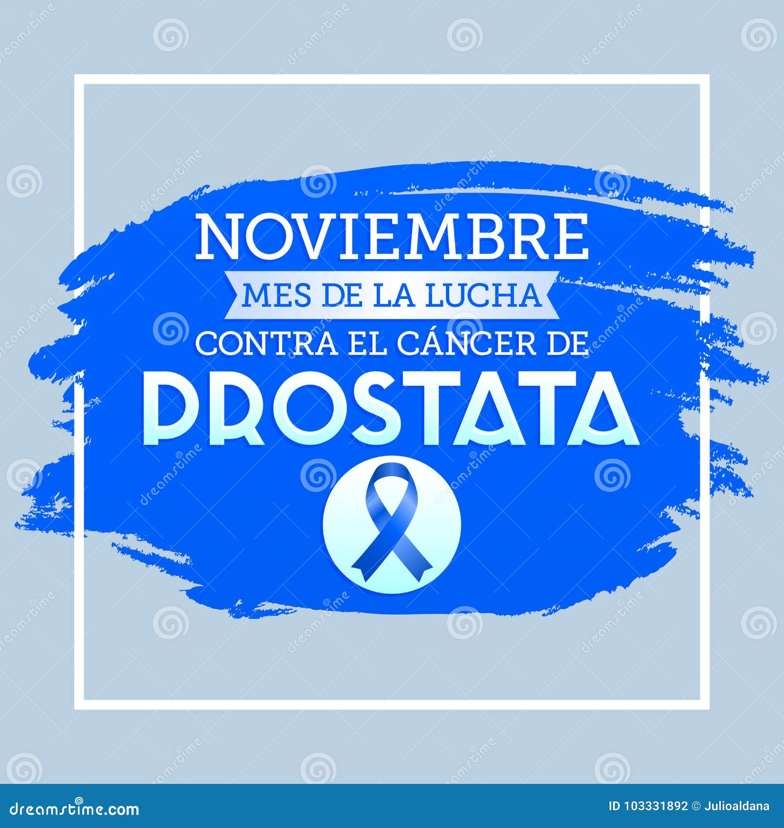 noviembre mes de la lucha contra el cancer de prostata, november month of fight against prostate cancer spanish text,